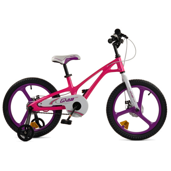Велосипед  RoyalBaby GALAXY FLEET PLUS MG 18" розовый - фото №1